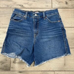 Signature by Levi Strauss Dark Blue Jean Shorts
